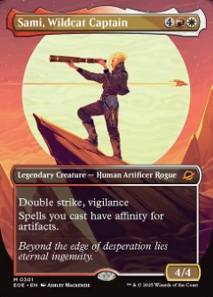 Sami, Wildcat Captain Edge of Eternities Triumphant Card
